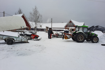 Операция «Снегоход» в Сланцевском районе